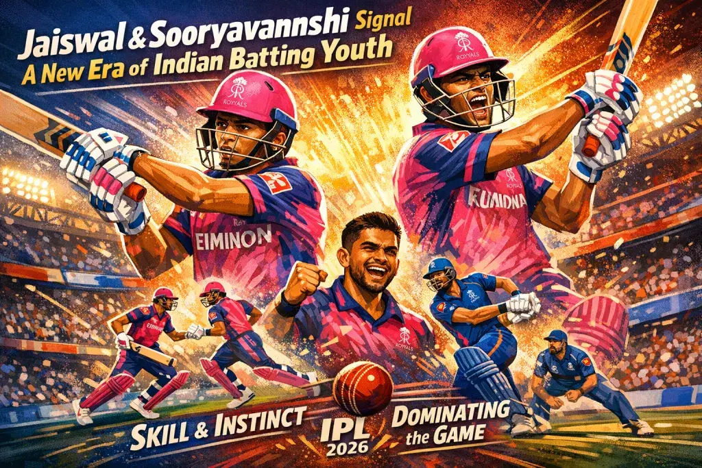 Jaiswal and Sooryavanshi Signal a New Era of Indian Batting Youth