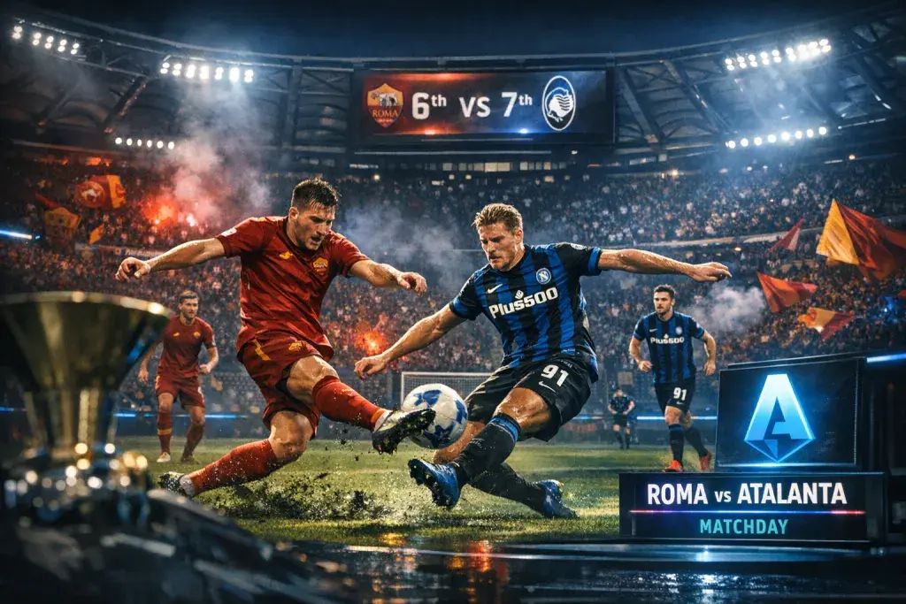 Roma Host Atalanta in Serie A Clash Defining Mid-Table Ambitions